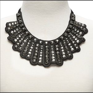 Banana Republic Ruth Bader Ginsburg Dissent Collar Black Notorious Necklace
